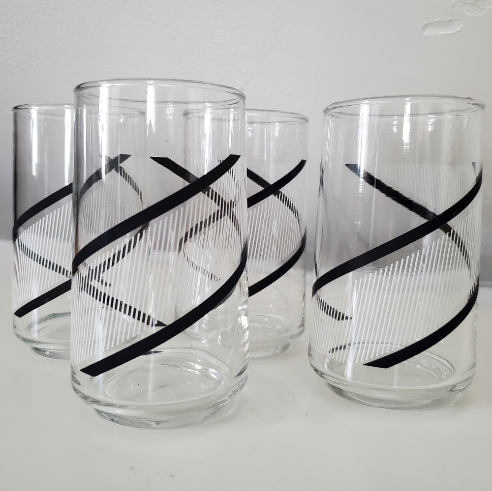 Georges Briard Black Swirl MCM Glasses